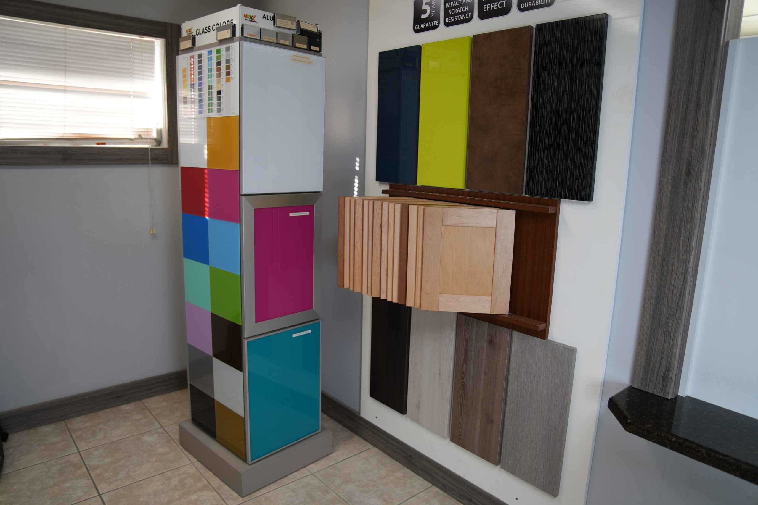 Cabinet doors detail shot